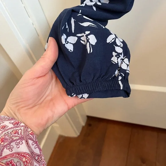 GAP Navy Floral Jumpsuit - Picture 2 of 5